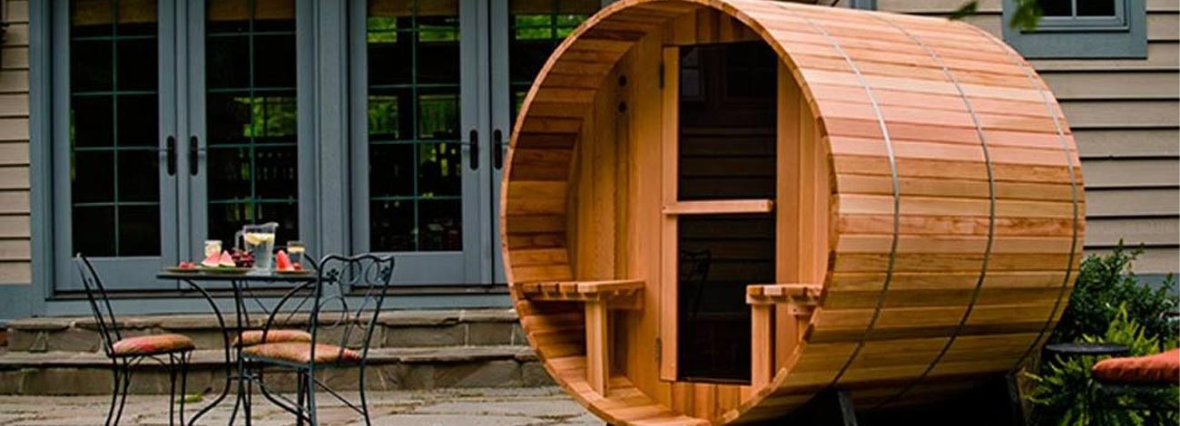 Hoe groot is een sauna voor 2 personen